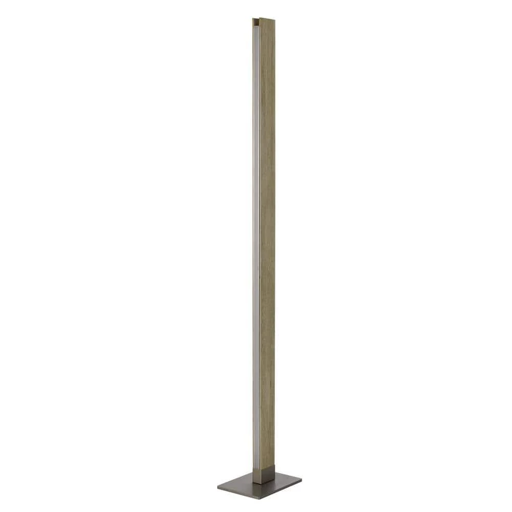 Colmar 61 in. H Wooden Indoor Floor Lamp with LED Light by CAL Lighting