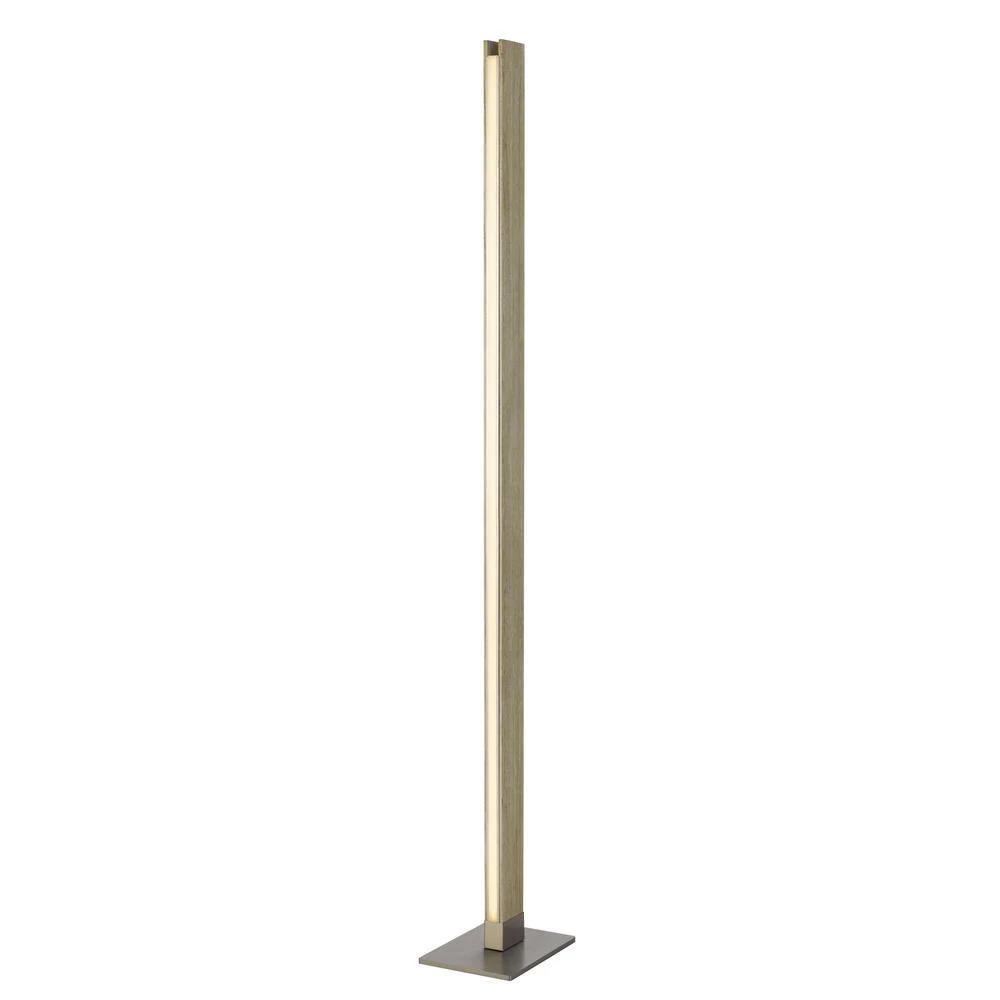 Colmar 61 in. H Wooden Indoor Floor Lamp with LED Light by CAL Lighting - Image 2