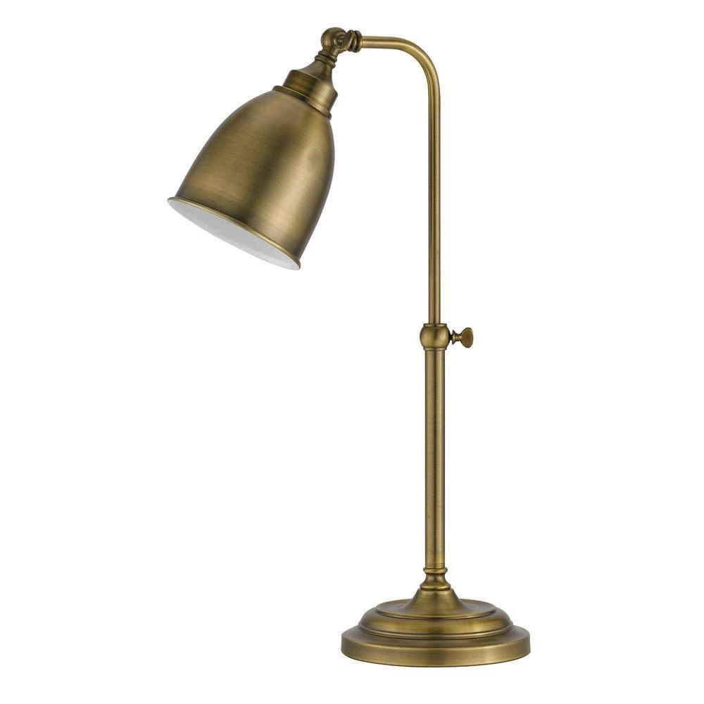 25 in. Rust Metal Adjustable Pharmacy Table Lamp by CAL Lighting - Image 2
