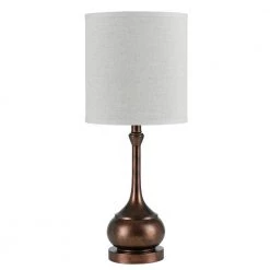 24 in. Rust Metal Table Lamp by CAL Lighting