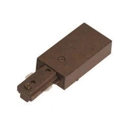 1.5 in. Rust Metal Live End Connector by CAL Lighting