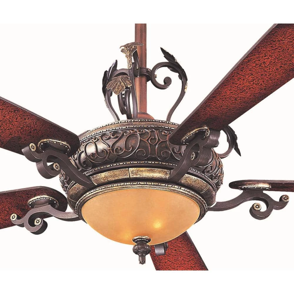 Napoli 56 in. Integrated LED Indoor Sterling Walnut Ceiling Fan with Wall Control by MINKA-AIRE - Image 3