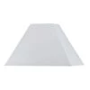 16 in. White Square Hardback Fabric Shade by CAL Lighting
