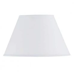 11.5 in. White Hardback Fabric Lamp Shade by CAL Lighting