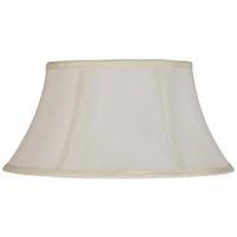 10.75 in. White Fabric Vertical Pipe Shade by CAL Lighting