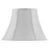 11.5 in. White Bell Fabric Lamp Shade by CAL Lighting