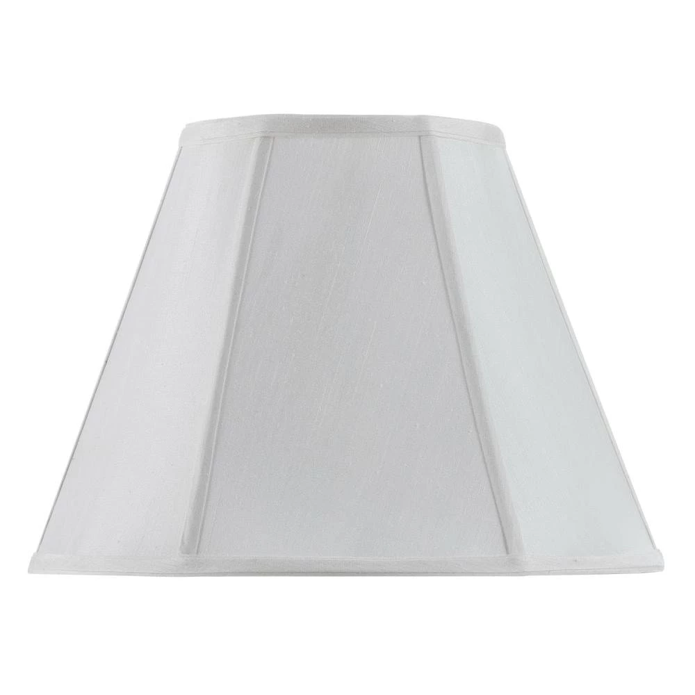 16 in. White Vertical Piped Basic Empire Lamp Shade by CAL Lighting