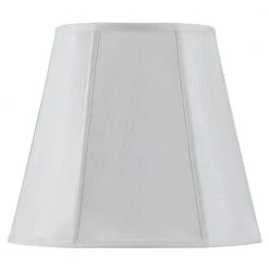 18 in. White Vertical Piped Deep Empire Shade by CAL Lighting