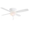 Mojo II 52 in. LED Indoor White Ceiling Fan by MINKA-AIRE