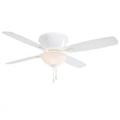 Mojo II 52 in. LED Indoor White Ceiling Fan by MINKA-AIRE