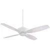 New Era 52 in. Indoor White Ceiling Fan with Remote Control by MINKA-AIRE