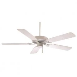 Contractor 42 in. Indoor White Ceiling Fan by MINKA-AIRE