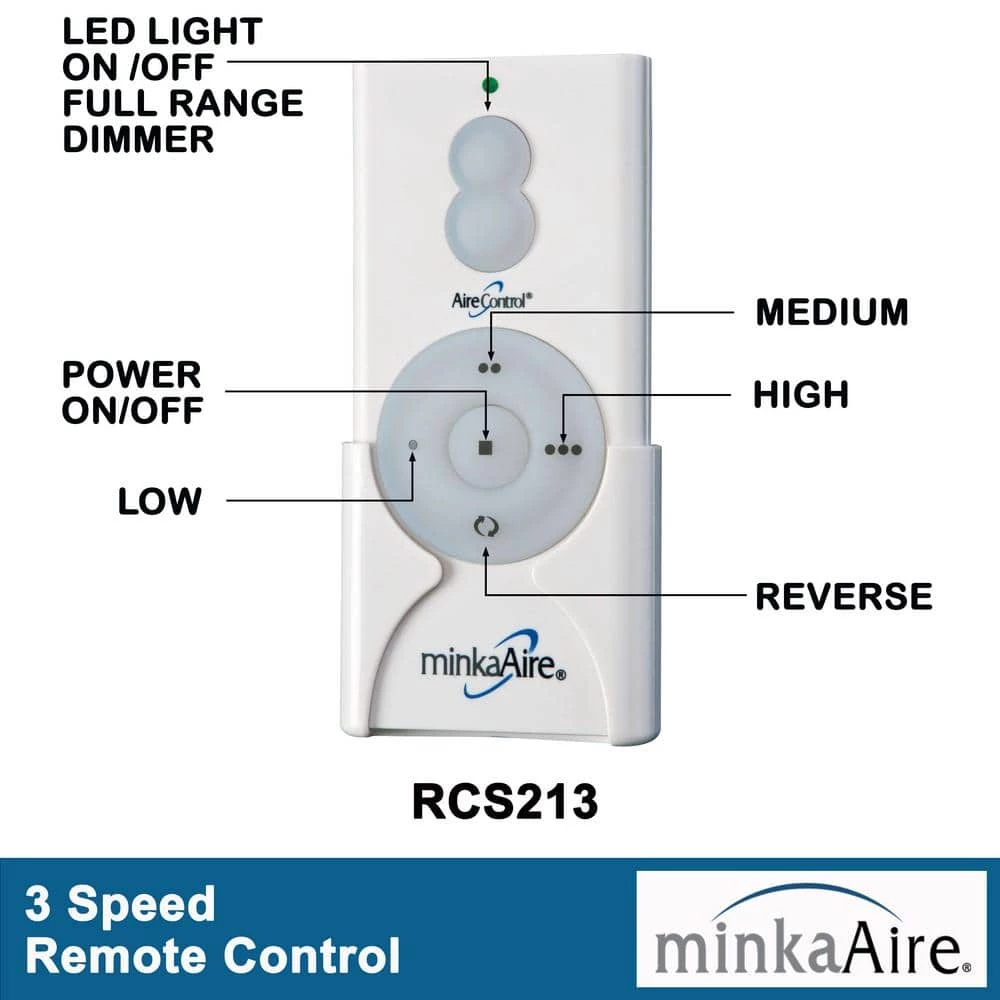 Java 54 in. Indoor/Outdoor White Ceiling Fan with Remote Control by MINKA-AIRE - Image 6