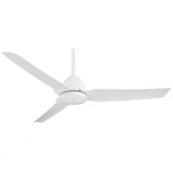 Java 54 in. Indoor/Outdoor White Ceiling Fan with Remote Control by MINKA-AIRE