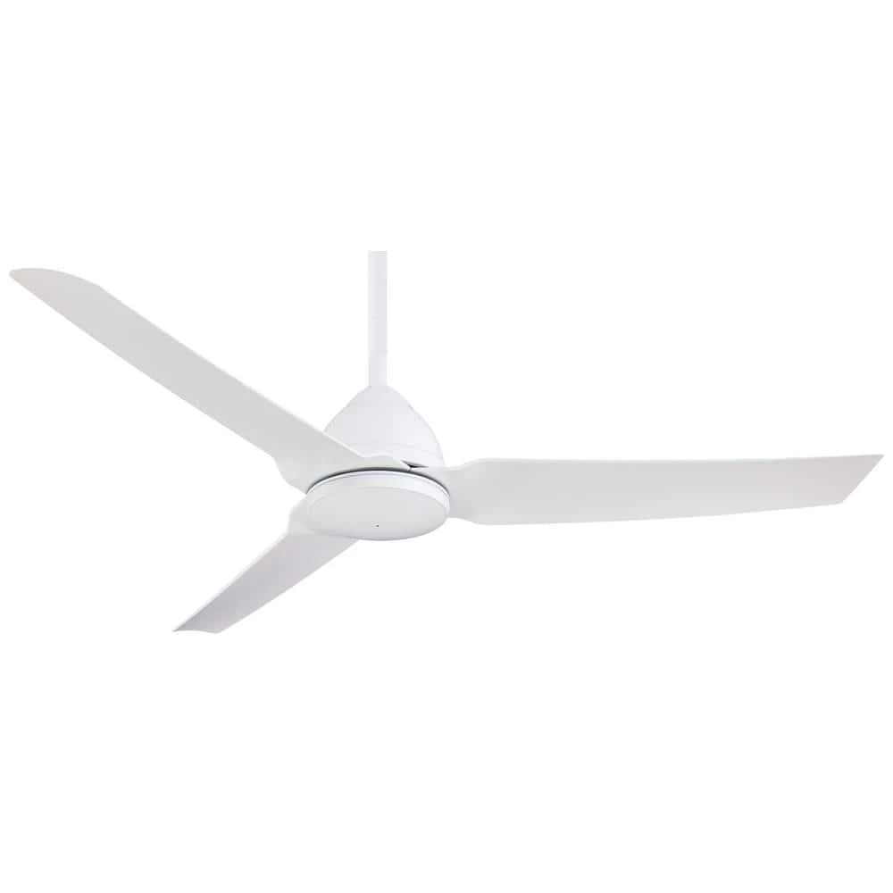 Java 54 in. Indoor/Outdoor White Ceiling Fan with Remote Control by MINKA-AIRE